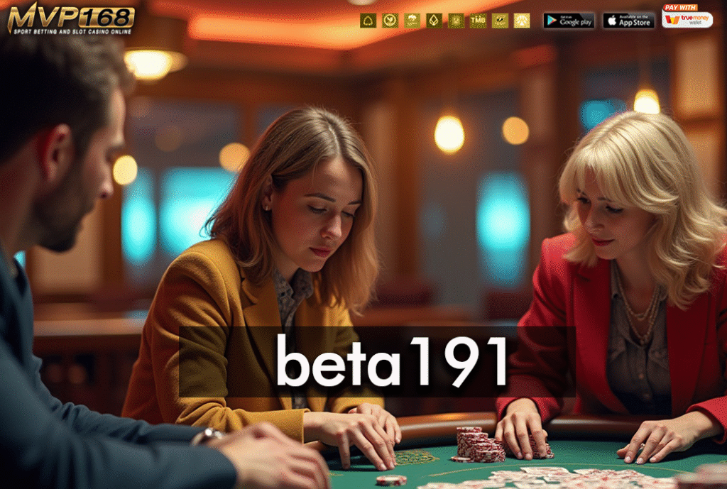 beta191 เว็บคาสิโนออนไลน์ที่ติดอันดับ มาตรฐานสากล